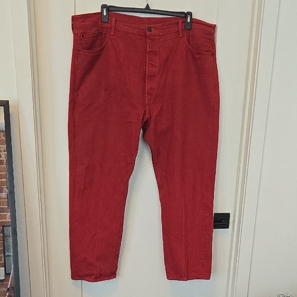 Levi's Red Jeans Straight Leg